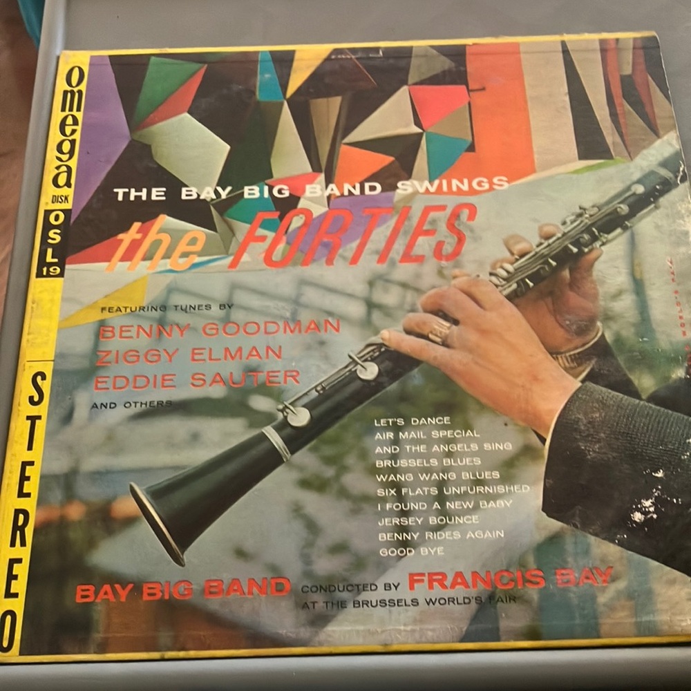 The Bay Big Band Swings 'The Forties' Vinyl Record